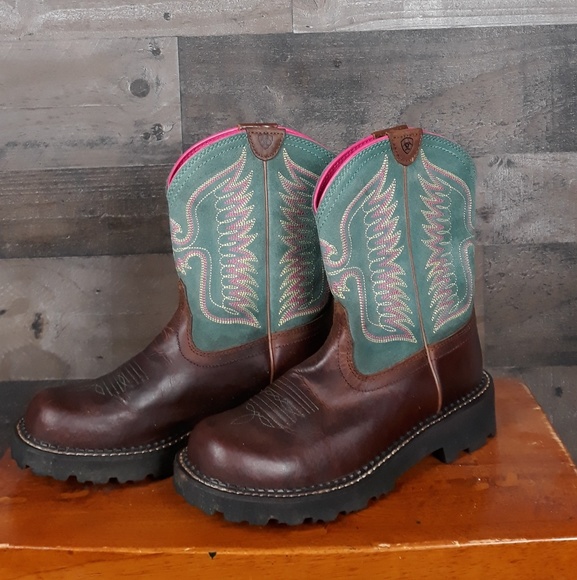 Ariat Other - Ariat Embroidered Cowboy Boots